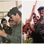 صدام حسين والجنرال الأمريكي
