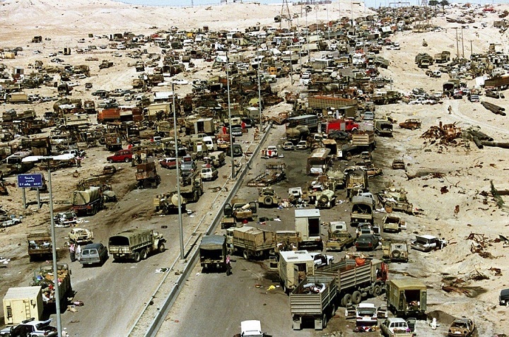 مجزرة طريق الموت 1991